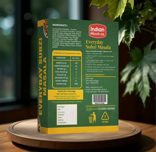 Everyday Sabzi Masala